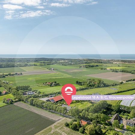 Welcome In - Vakantiehuis - Lepelstraat 18A 'T Blauwtje Vrouwenpolder Eksteriør billede
